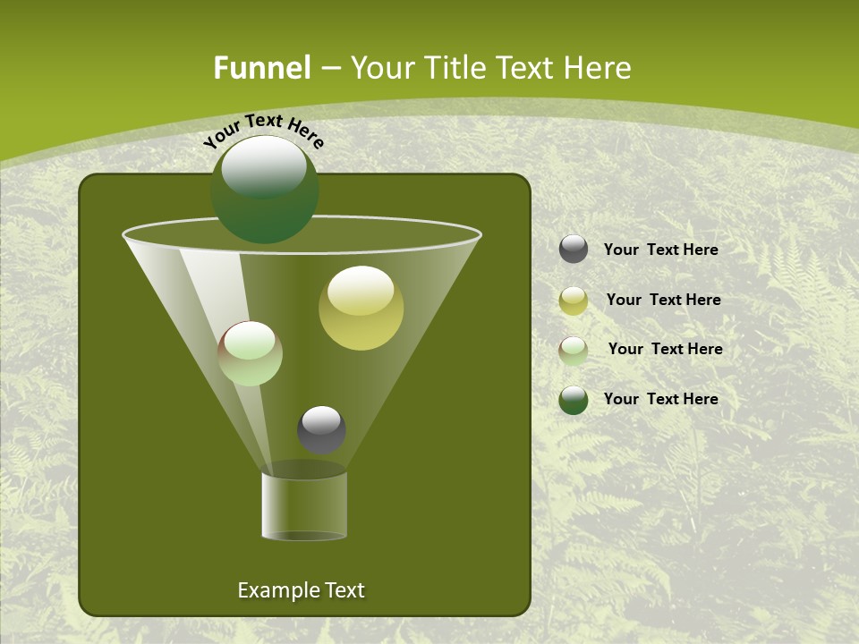 Nature Ferny Summer PowerPoint Template