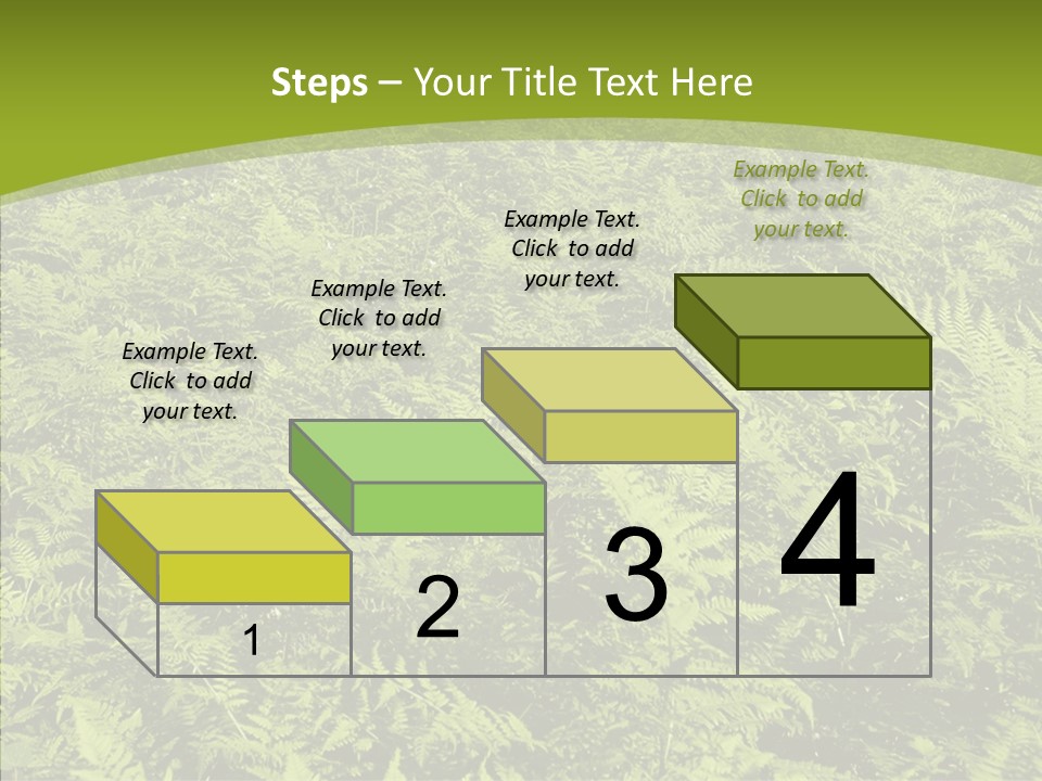 Nature Ferny Summer PowerPoint Template