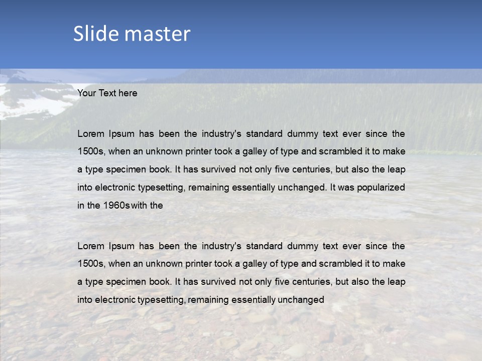 Rock Park Cameron PowerPoint Template