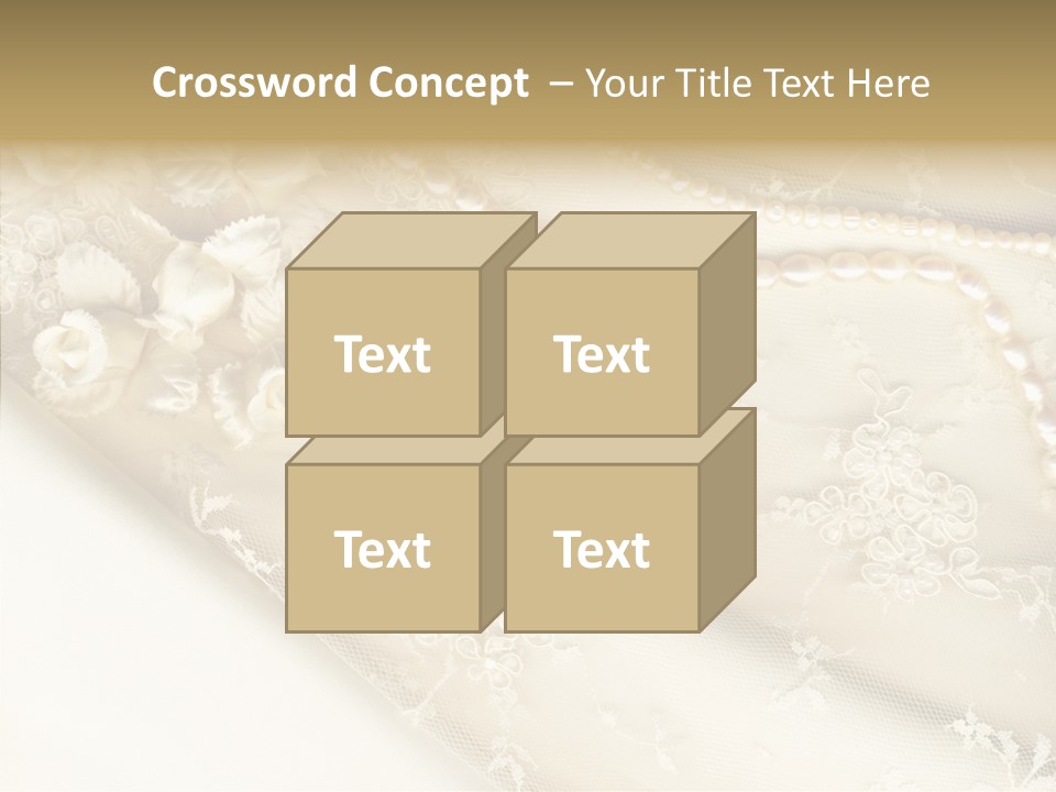 Females Caucasian Flower PowerPoint Template