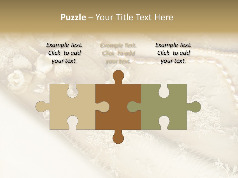 Females Caucasian Flower PowerPoint Template