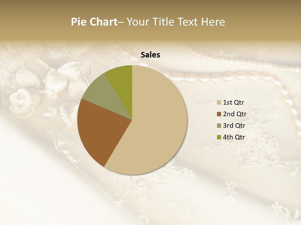 Females Caucasian Flower PowerPoint Template