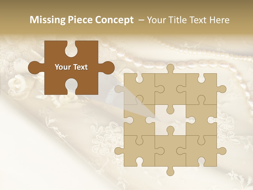 Females Caucasian Flower PowerPoint Template