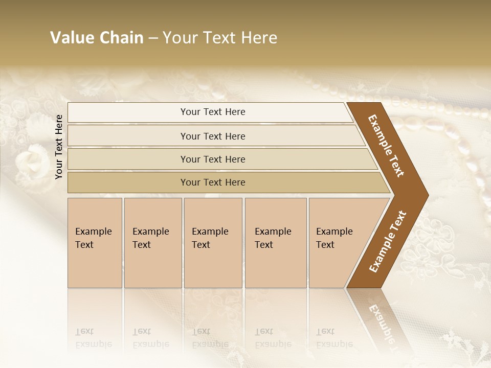 Females Caucasian Flower PowerPoint Template