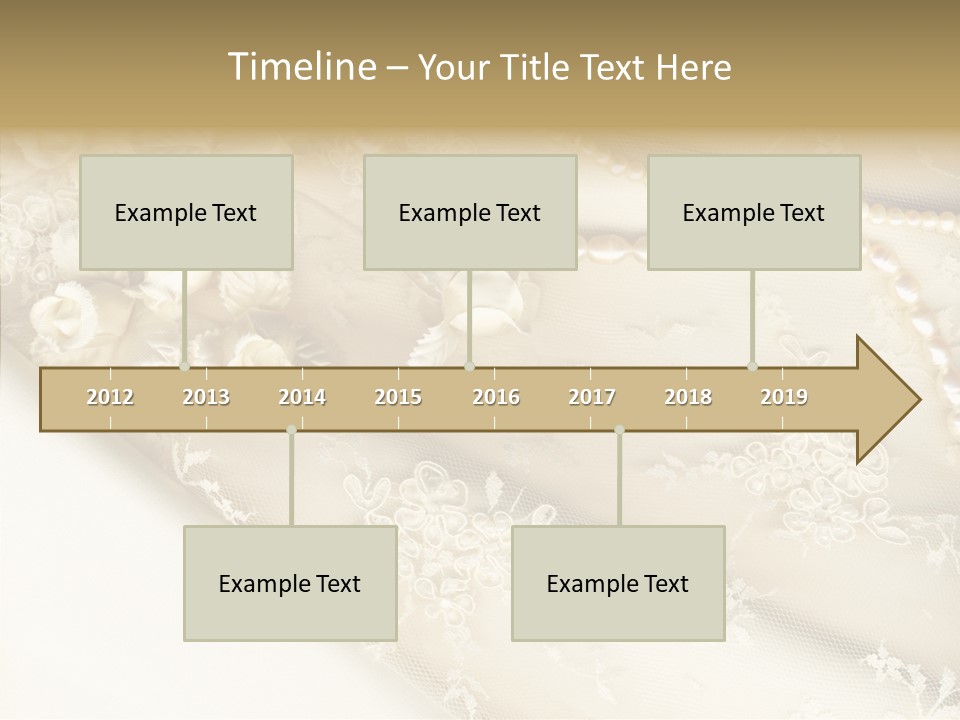 Females Caucasian Flower PowerPoint Template