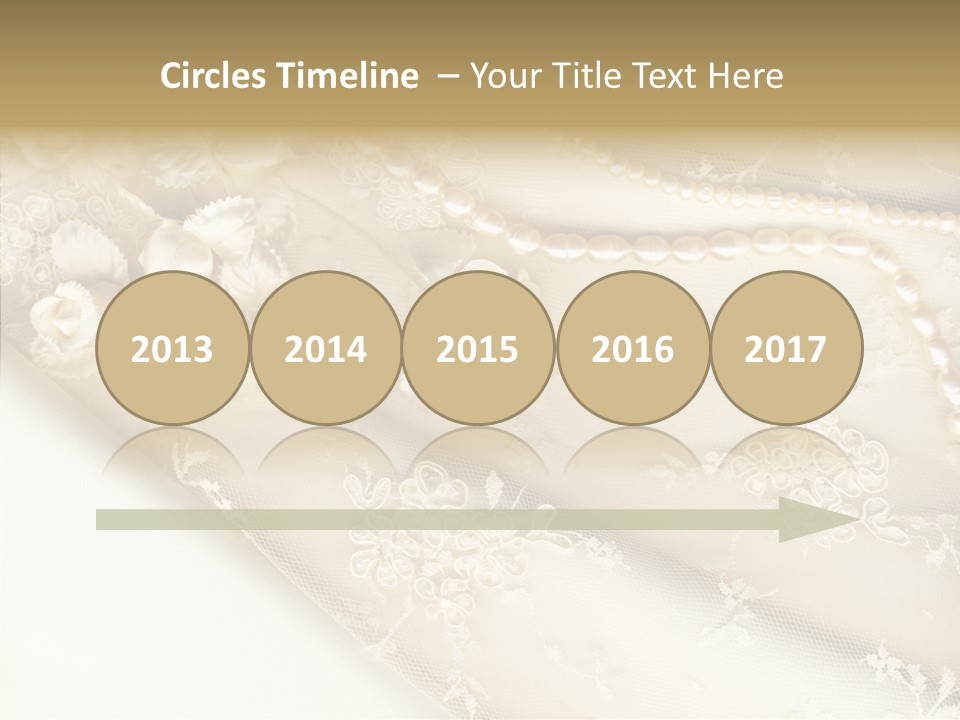 Females Caucasian Flower PowerPoint Template