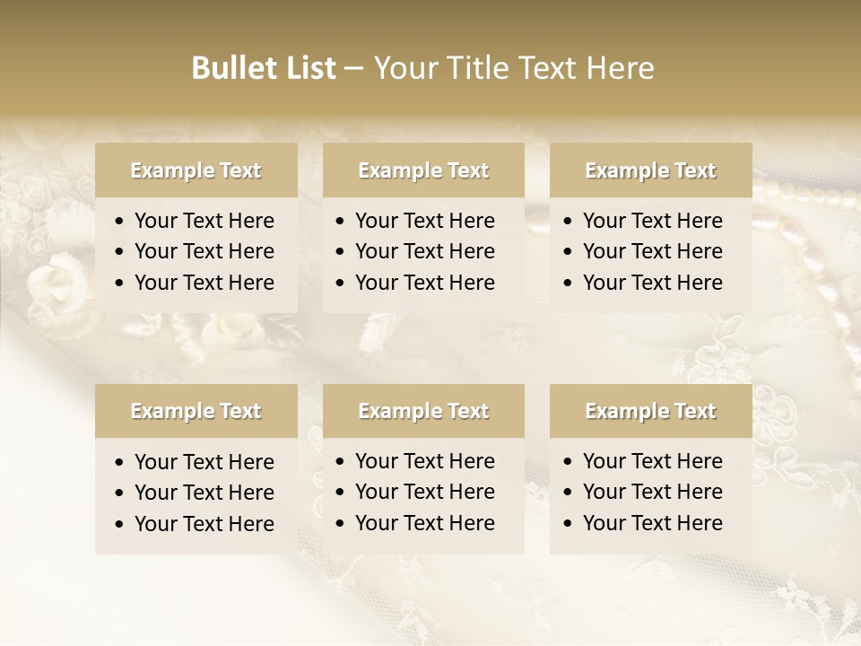 Females Caucasian Flower PowerPoint Template