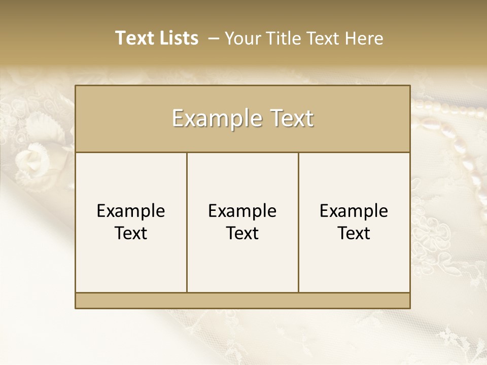 Females Caucasian Flower PowerPoint Template