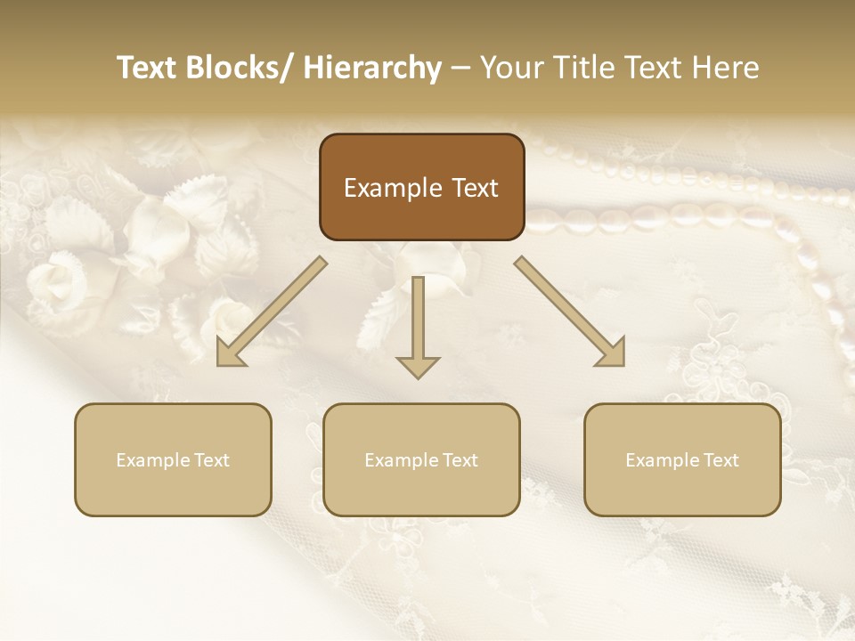 Females Caucasian Flower PowerPoint Template