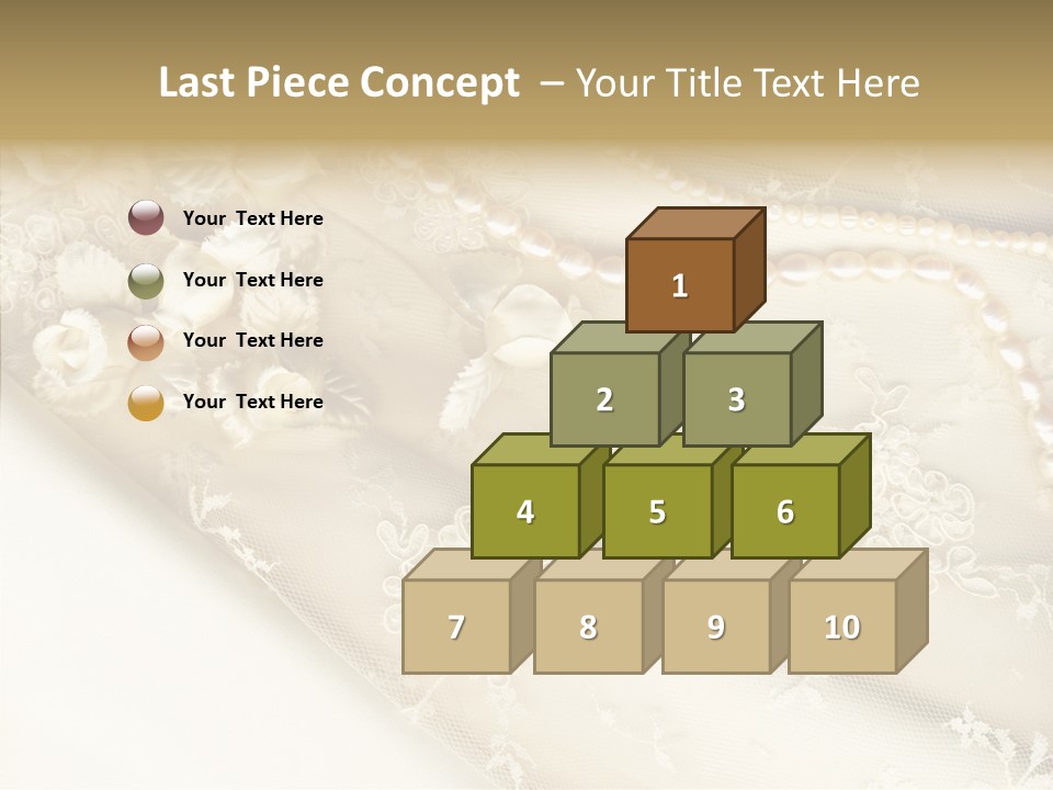 Females Caucasian Flower PowerPoint Template