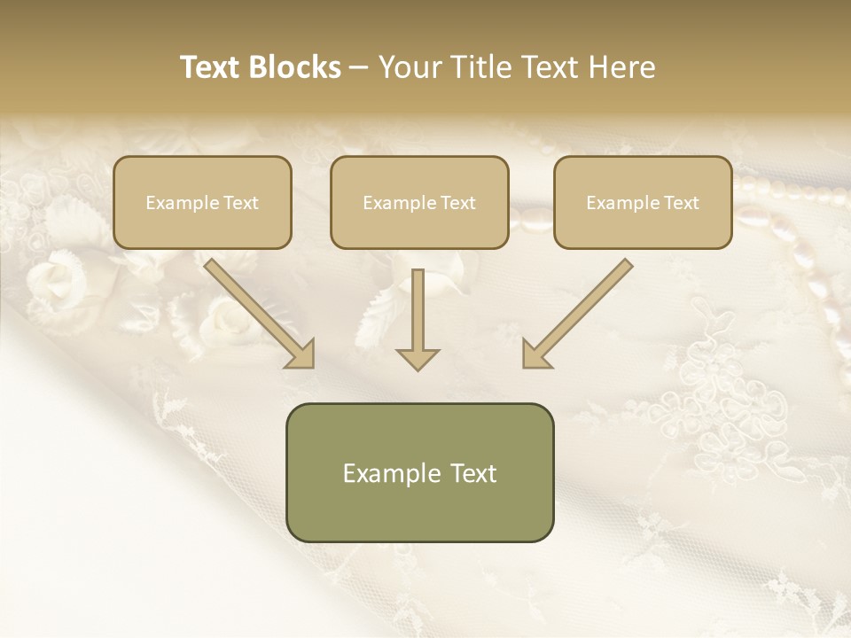 Females Caucasian Flower PowerPoint Template