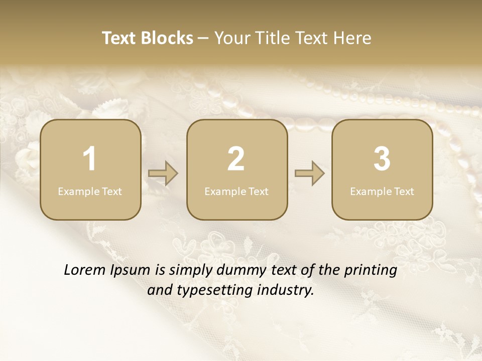 Females Caucasian Flower PowerPoint Template