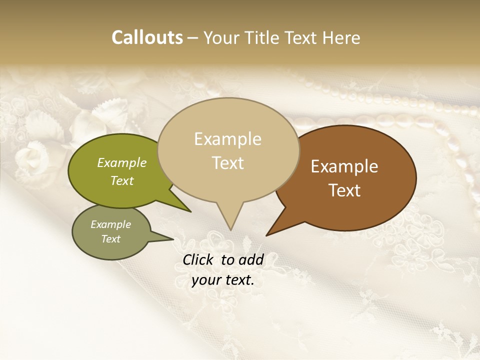 Females Caucasian Flower PowerPoint Template