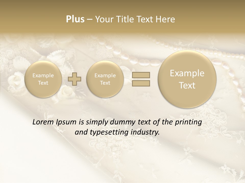 Females Caucasian Flower PowerPoint Template