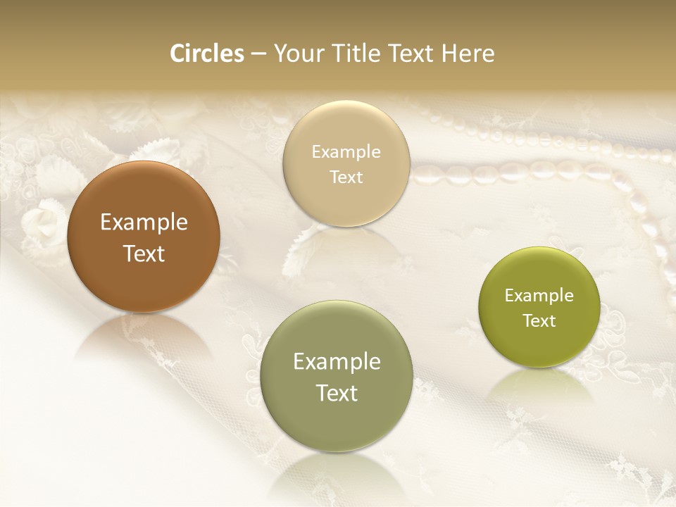 Females Caucasian Flower PowerPoint Template