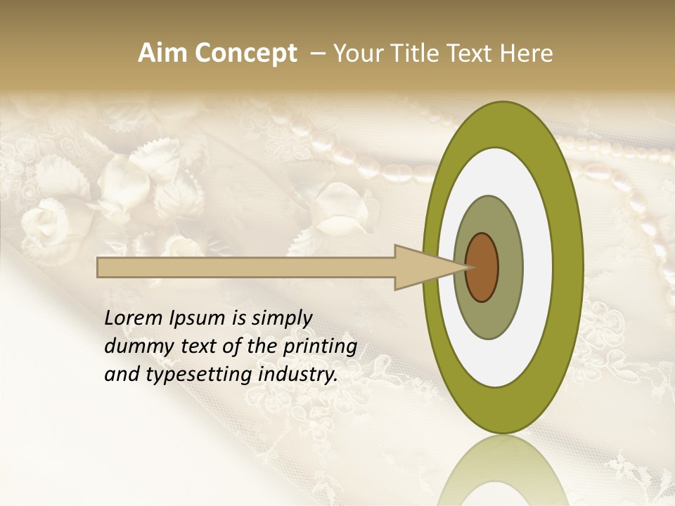 Females Caucasian Flower PowerPoint Template