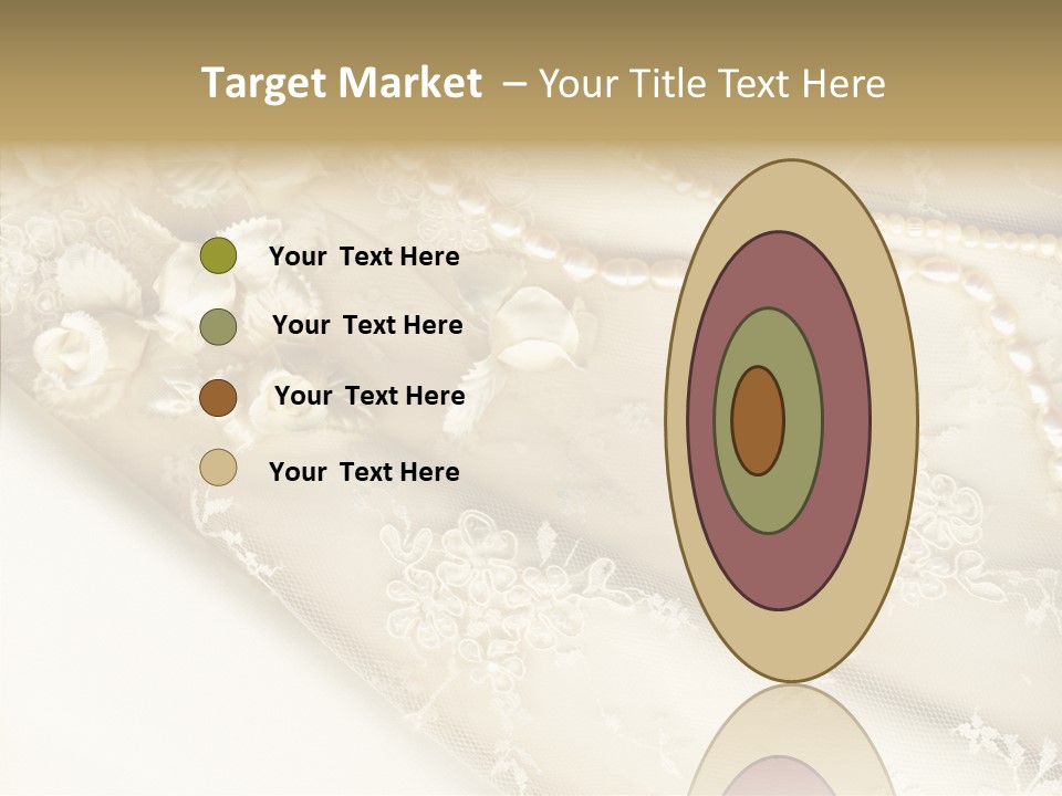 Females Caucasian Flower PowerPoint Template