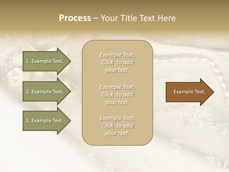 Females Caucasian Flower PowerPoint Template