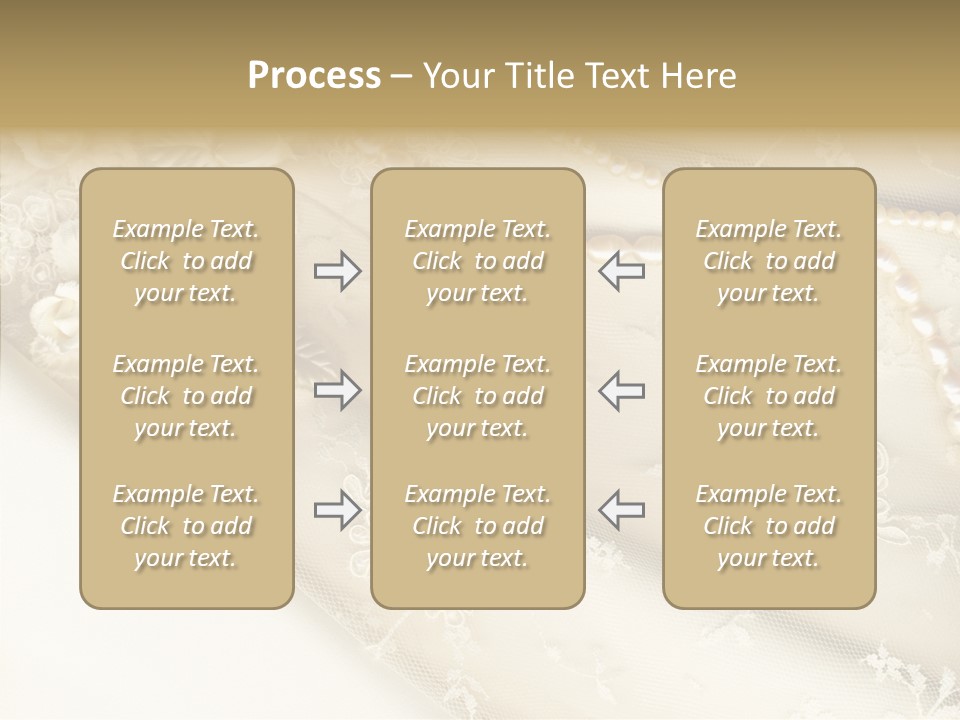Females Caucasian Flower PowerPoint Template