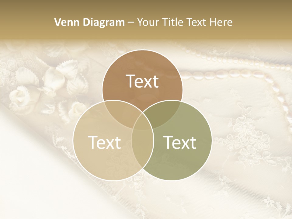 Females Caucasian Flower PowerPoint Template