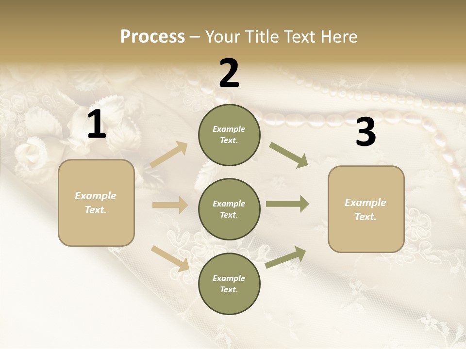 Females Caucasian Flower PowerPoint Template