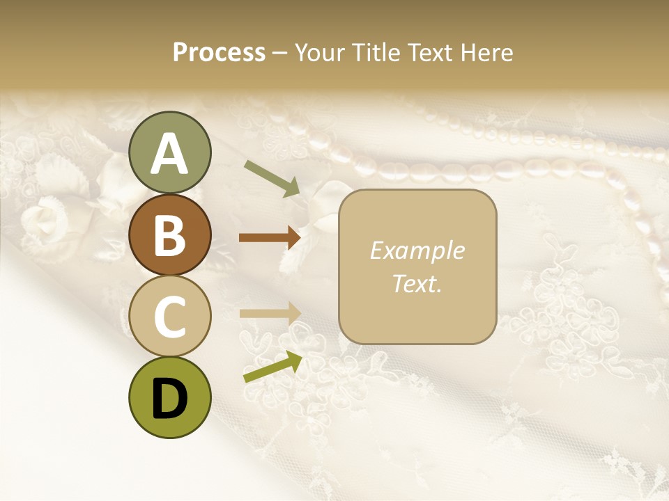 Females Caucasian Flower PowerPoint Template