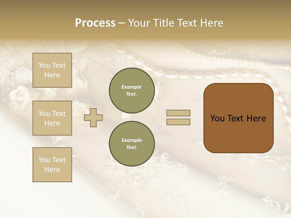 Females Caucasian Flower PowerPoint Template