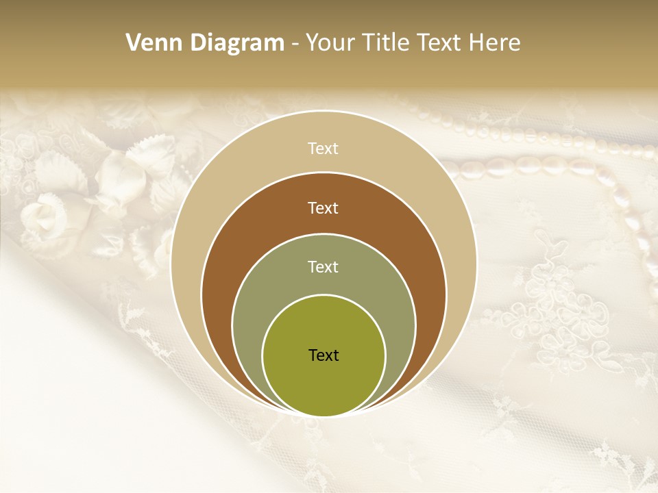 Females Caucasian Flower PowerPoint Template