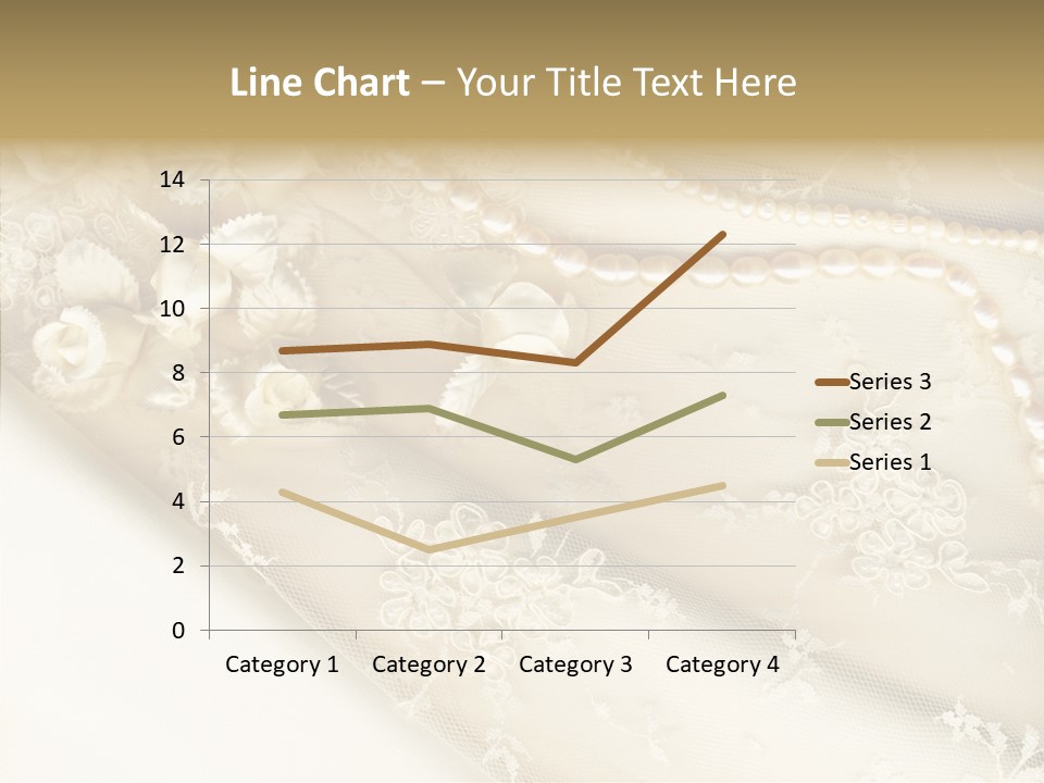 Females Caucasian Flower PowerPoint Template