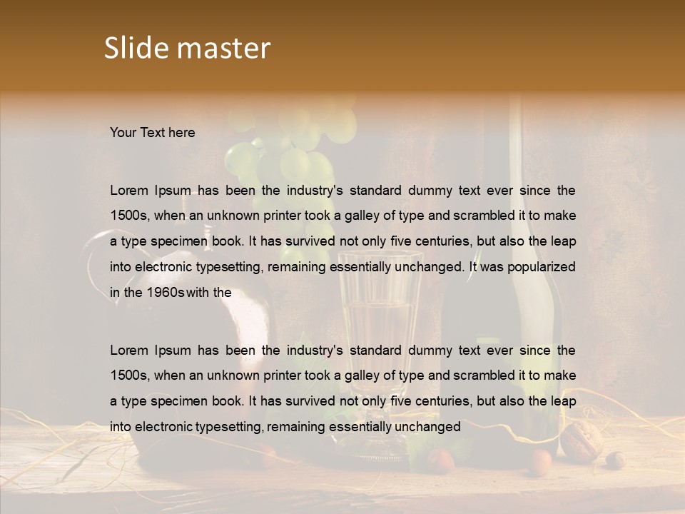 Natural Dust Pottery PowerPoint Template