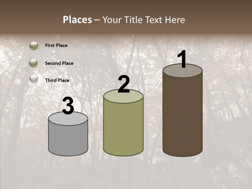 Sepia Country Forest PowerPoint Template