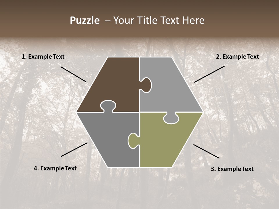 Sepia Country Forest PowerPoint Template
