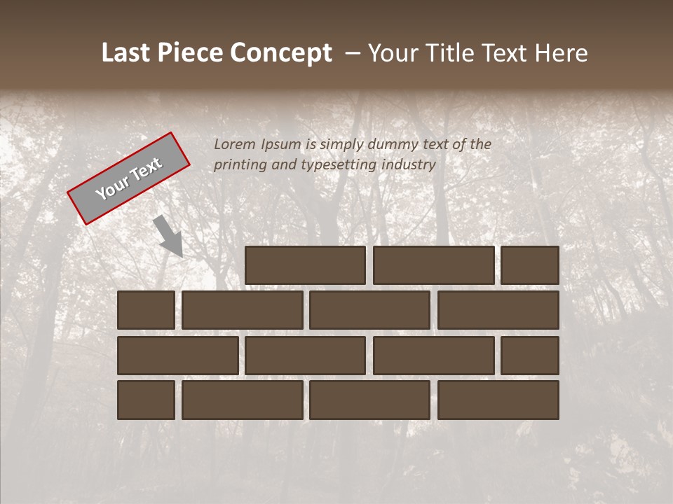 Sepia Country Forest PowerPoint Template