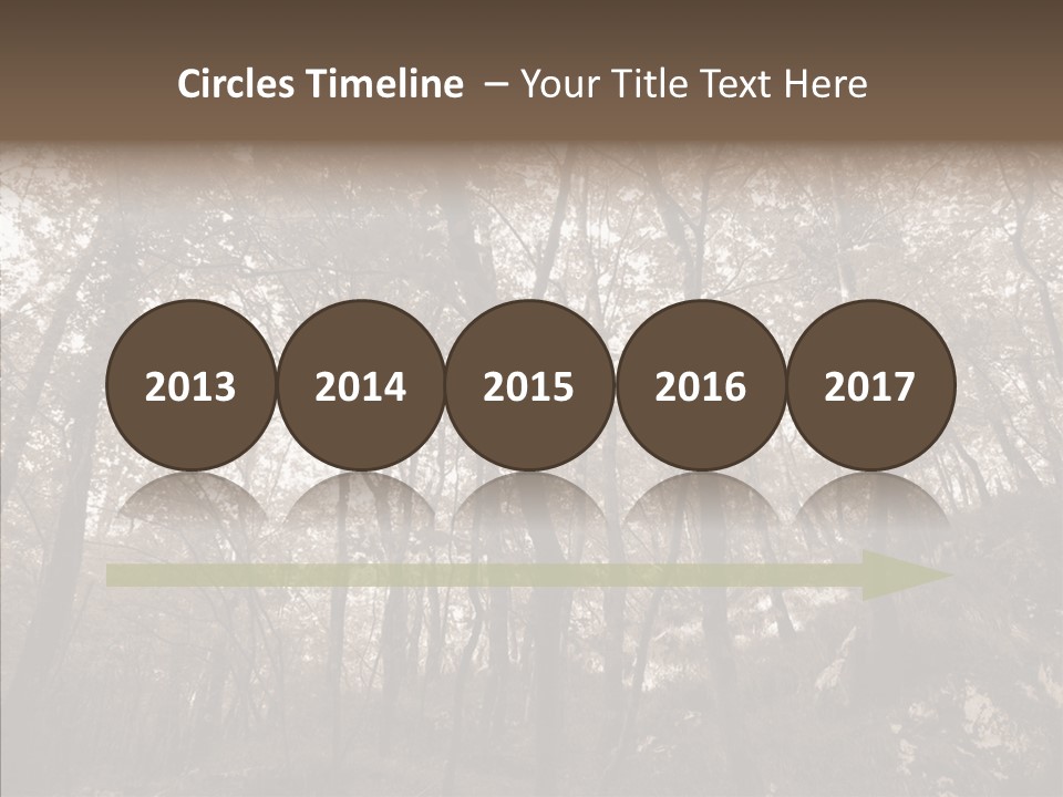 Sepia Country Forest PowerPoint Template