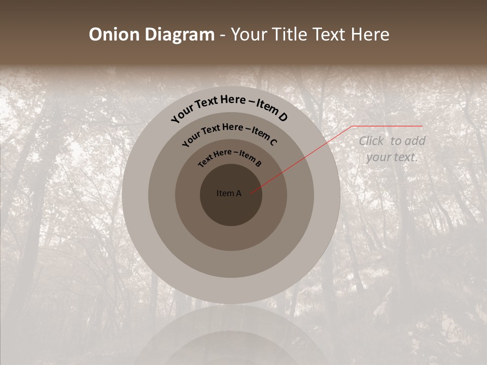 Sepia Country Forest PowerPoint Template