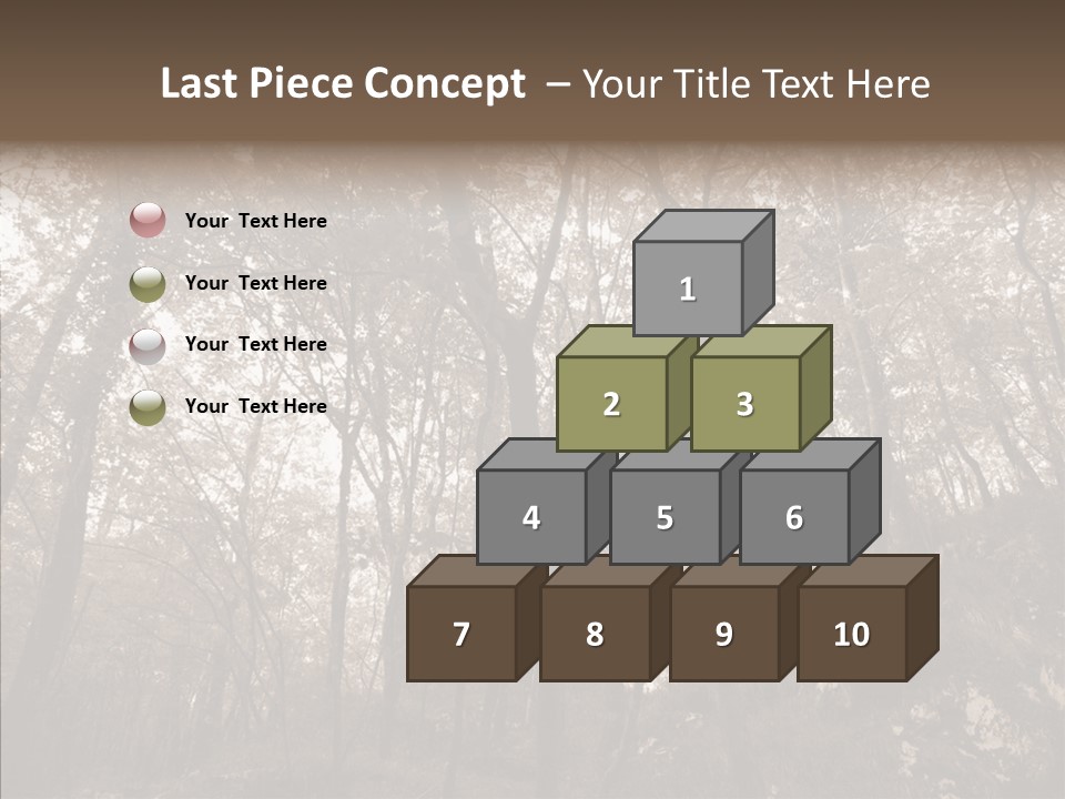 Sepia Country Forest PowerPoint Template