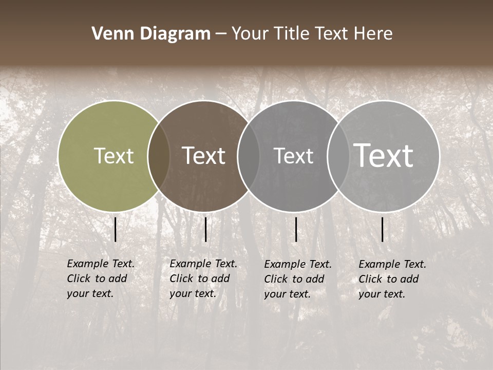 Sepia Country Forest PowerPoint Template