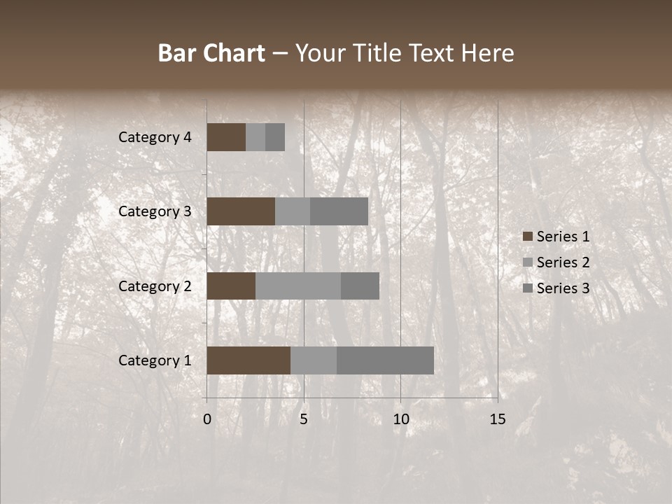 Sepia Country Forest PowerPoint Template