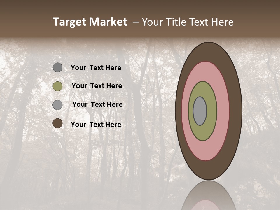 Sepia Country Forest PowerPoint Template