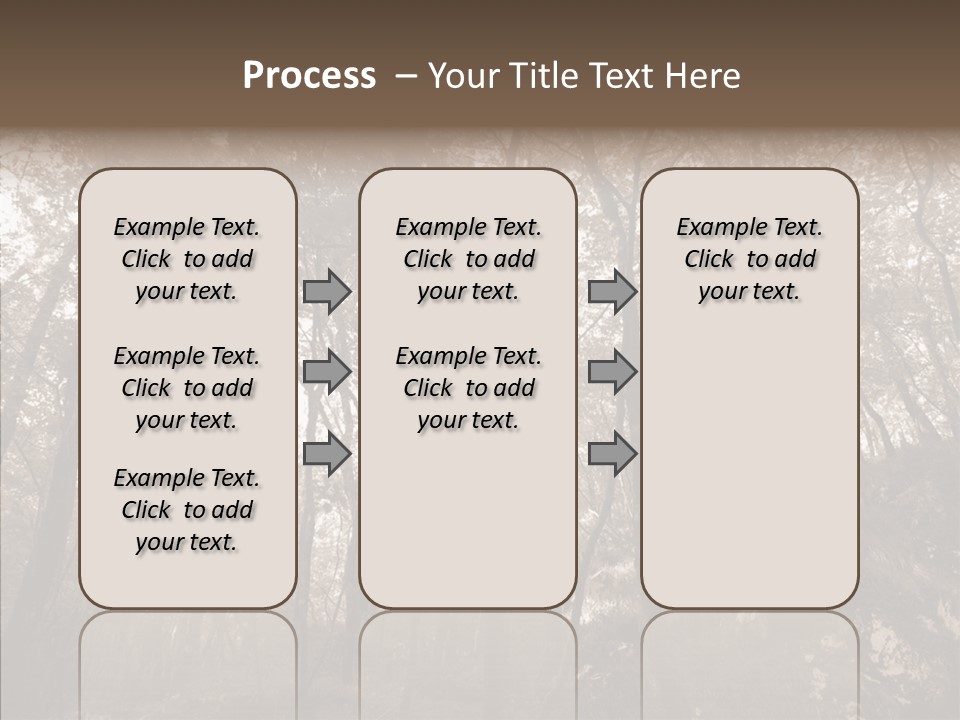 Sepia Country Forest PowerPoint Template