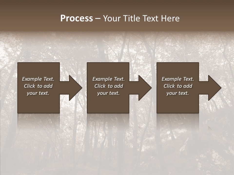 Sepia Country Forest PowerPoint Template