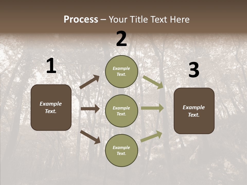 Sepia Country Forest PowerPoint Template