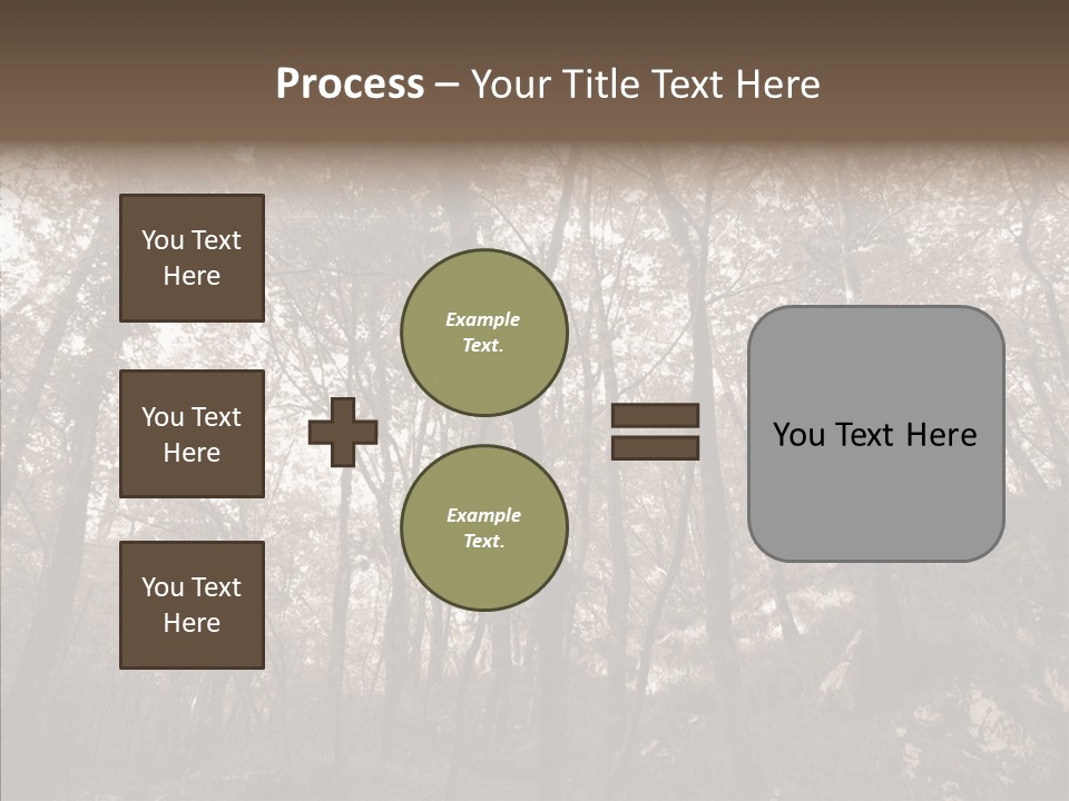 Sepia Country Forest PowerPoint Template