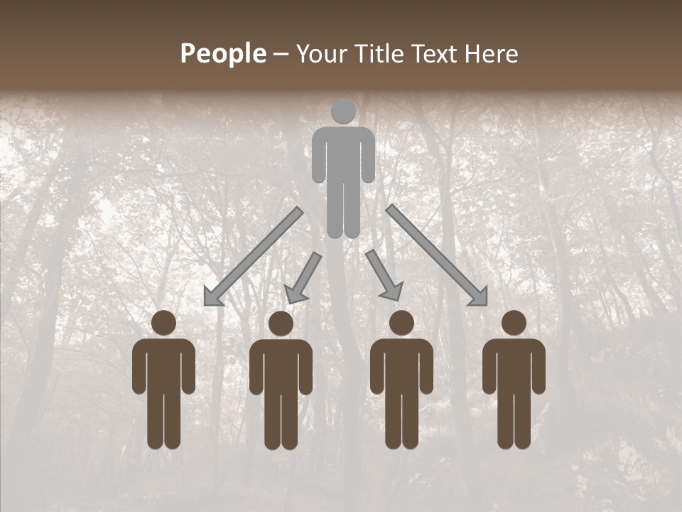 Sepia Country Forest PowerPoint Template