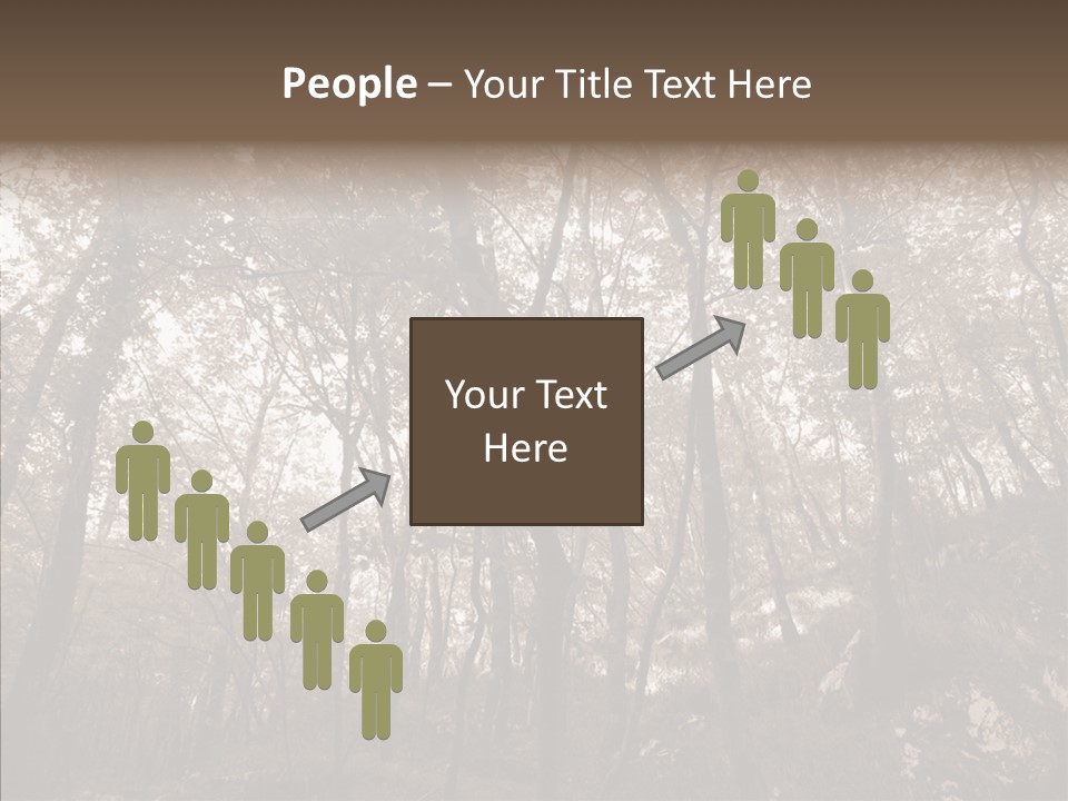 Sepia Country Forest PowerPoint Template