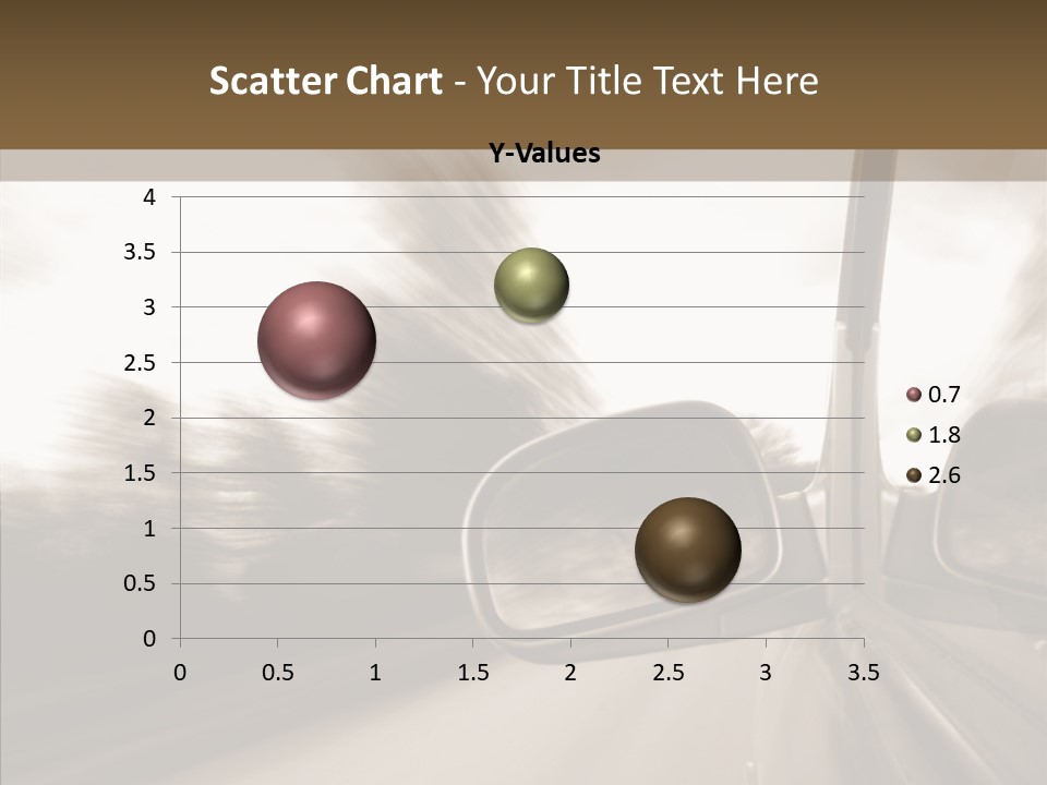 Winding Speed Asphalt PowerPoint Template
