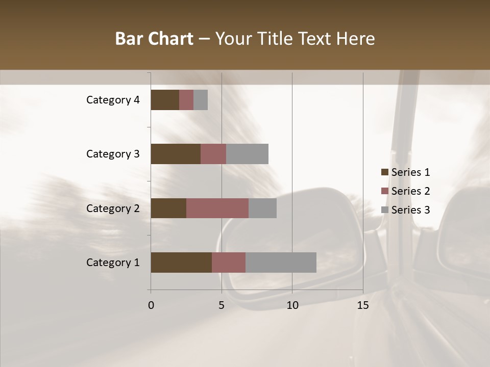 Winding Speed Asphalt PowerPoint Template