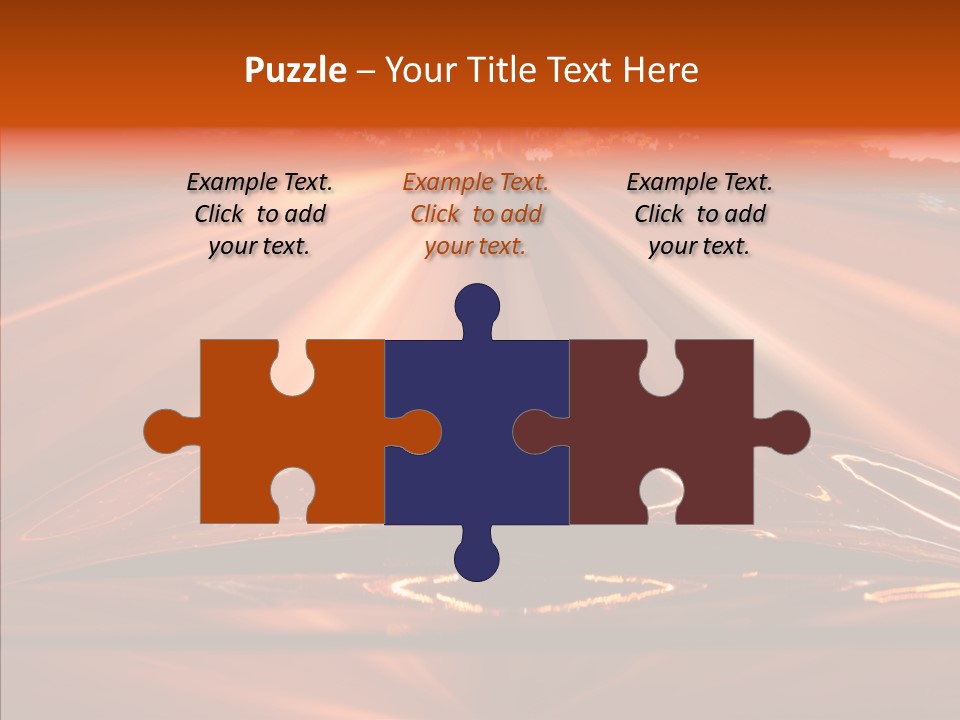 Blue Accelerate Outside PowerPoint Template