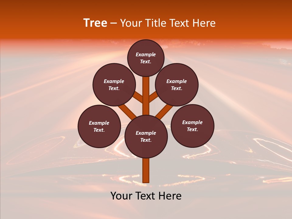 Blue Accelerate Outside PowerPoint Template