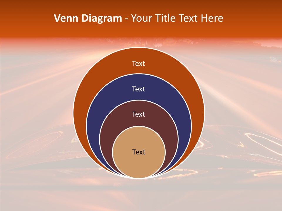Blue Accelerate Outside PowerPoint Template